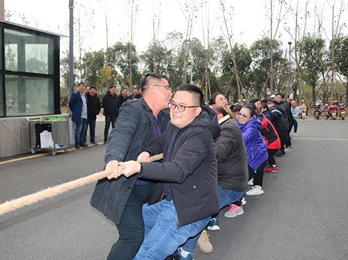 舉辦迎新年職工趣味運動會，共度歡樂時光